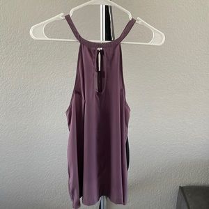 Purple halter top - Size S